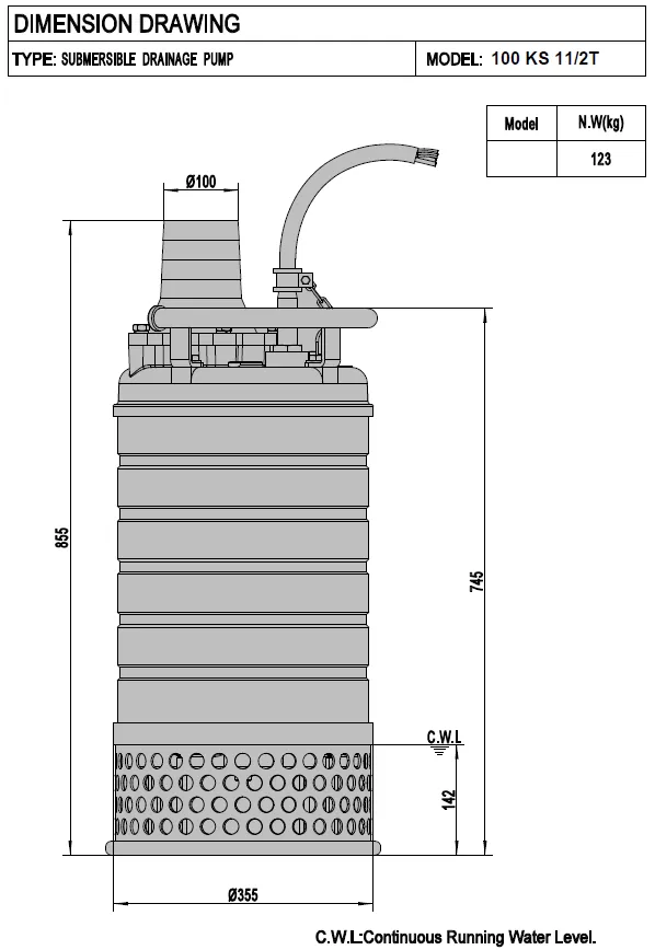 αντλία-αποστράγγισης-εργοταξιακή-100KS-11-2T-11KW-3