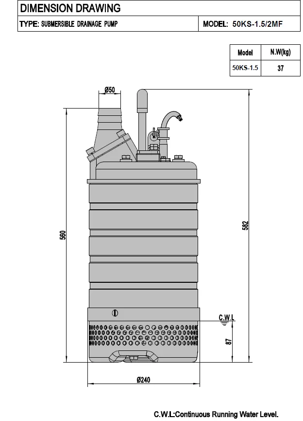 αντλία-αποστράγγισης-εργοταξιακή-50KS-1.5-2MF-1.5KW-3