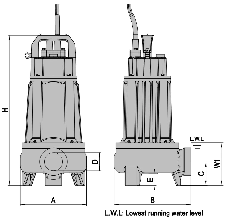 αντλία-λυμάτων-40VH-0.75-2T-4