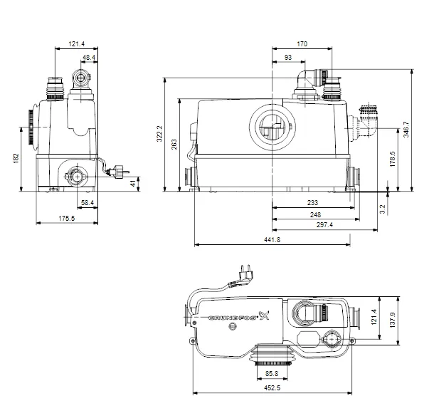 σταθμός-ανύψωσης-λυμάτων-με-κοπτήρα-GRUNDFOS-SOLOLIFT-WC-3-2