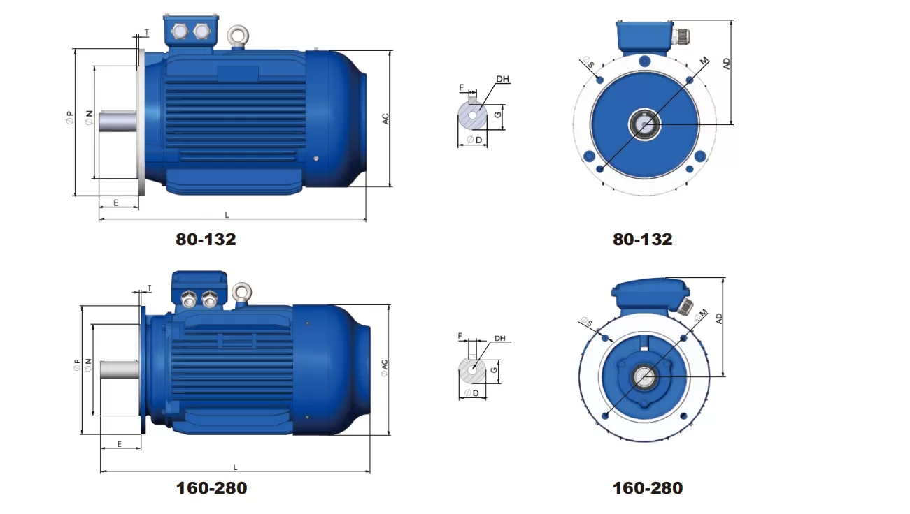 τριφασικός-ηλεκτροκινητήρας-IE2-CI-250M-4-7-(B5)