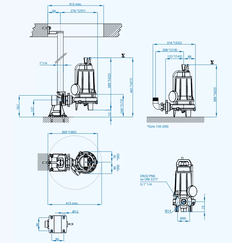 υποβρύχια-αντλία-λυμάτων-με-κοπτήρα-DRENO-GRIX-32-090-M-G-4