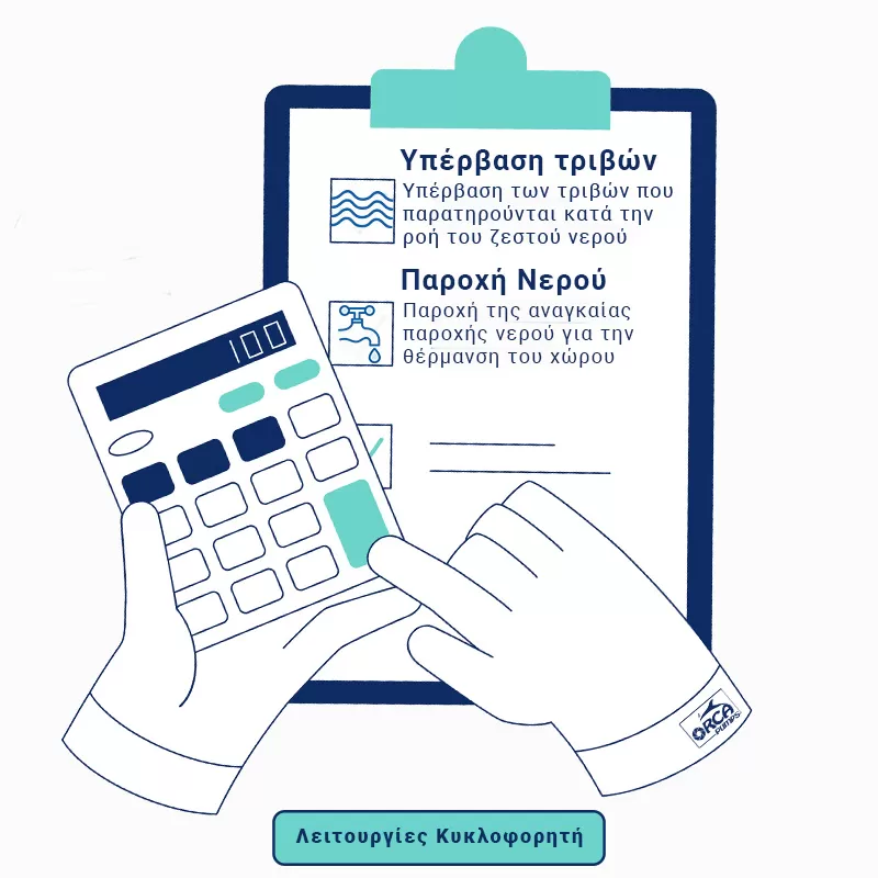 υπολογισμος κυκλοφορητη κεντρικης θερμανσης