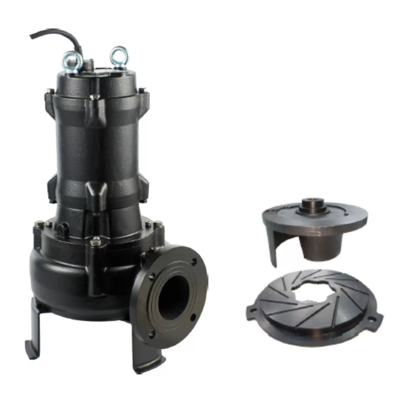 Υποβρύχια αντλία λυμάτων με κοπτήρα contrablock 100C 5.5/4T 5.5KW